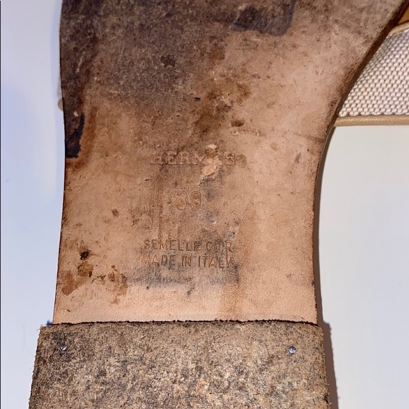 Hermès H Sandals - SOLD DONT BUY - Picture 8 of 10